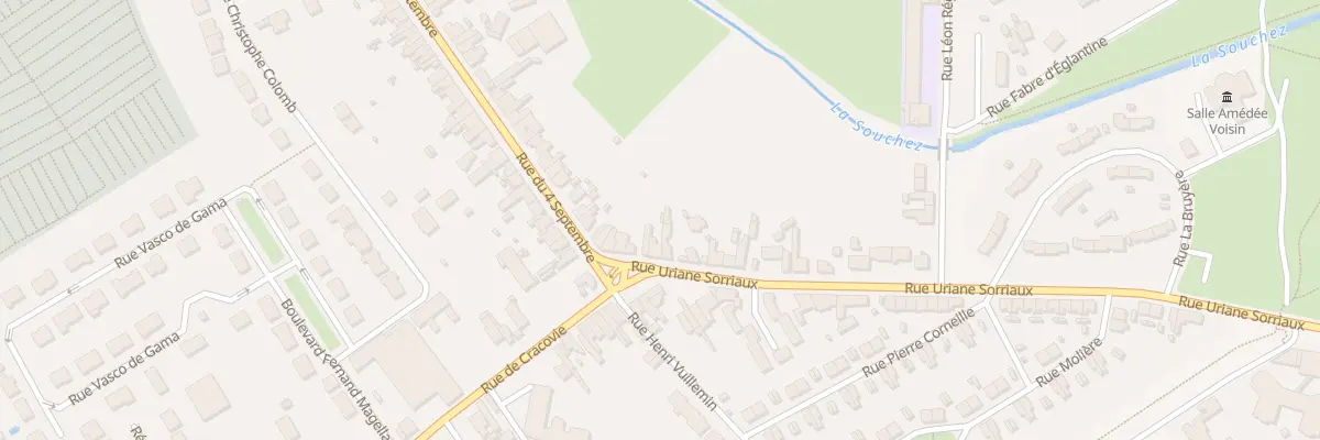 Plan du 10 Rue Uriane Sorriaux à Liévin