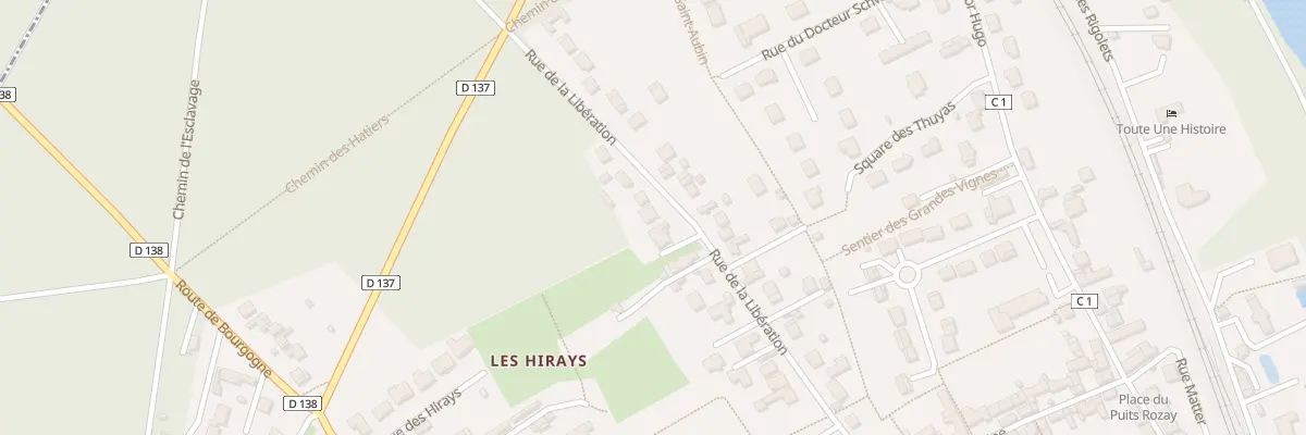 Plan du 19B Rue de la Liberation à Moret-Loing-et-Orvanne
