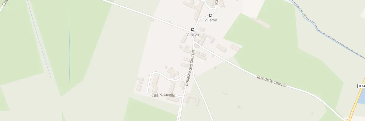 Plan du 8 Imp des Sources à Villemer