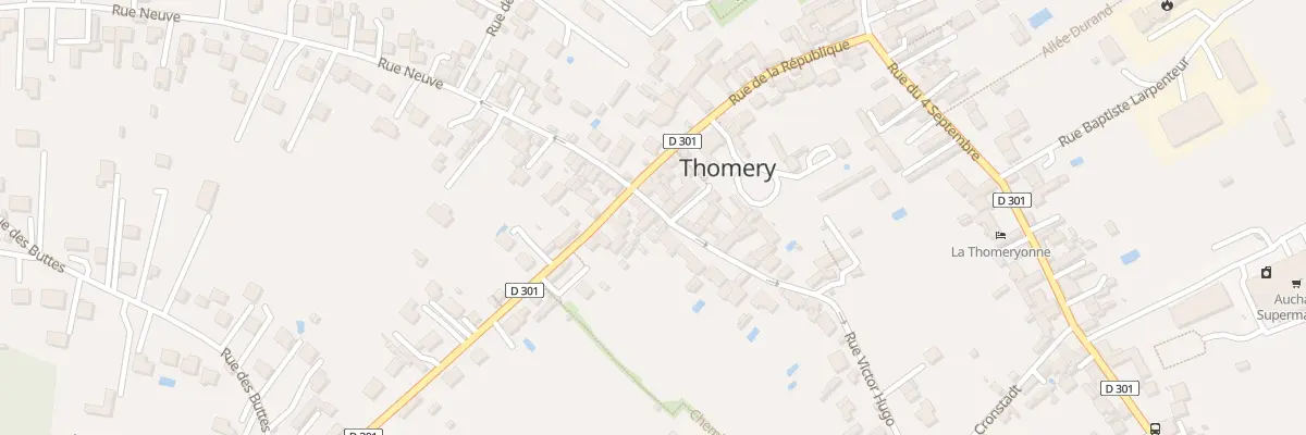 Plan du 8 Rue Victor Hugo à Thomery