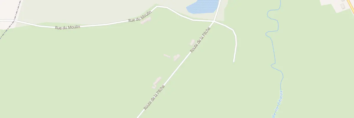 Plan du 4 Rte de la Pêche à Colombier