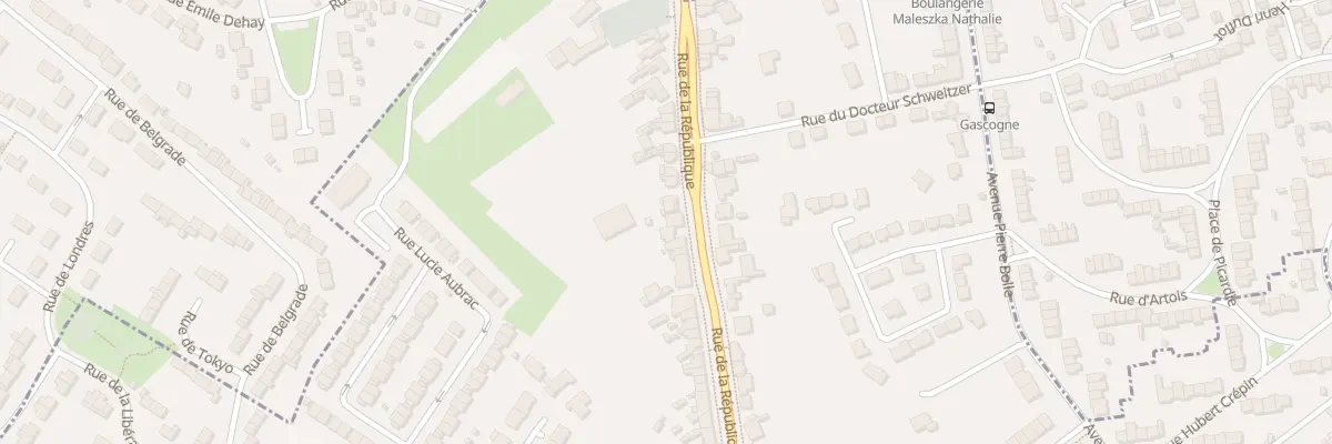Plan du 62 Rue de la République à Beaurains