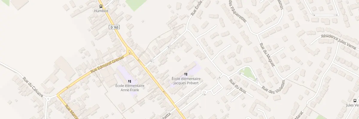 Plan du 11 Rue du Bois à Auchy-les-Mines