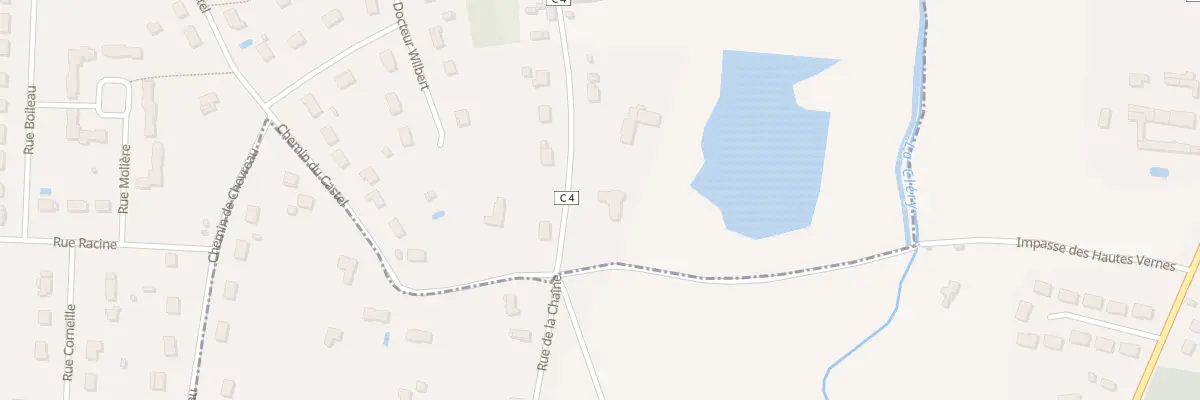 Plan du 2 Rue de la Cléry à Fontenay-sur-Loing