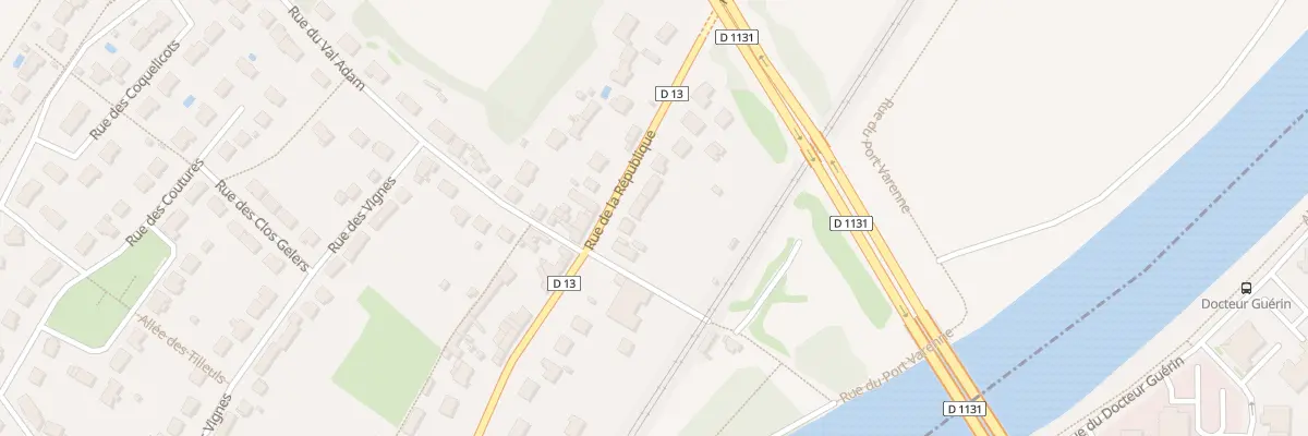 Plan du 1436 Rue de la République à Jaux