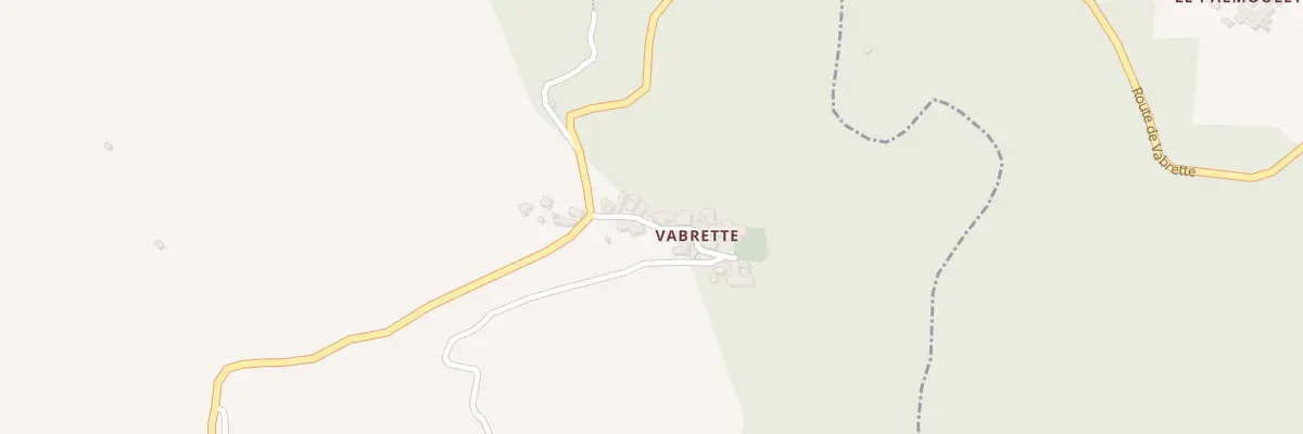 Plan du 5250 Vabrette à Ayssènes
