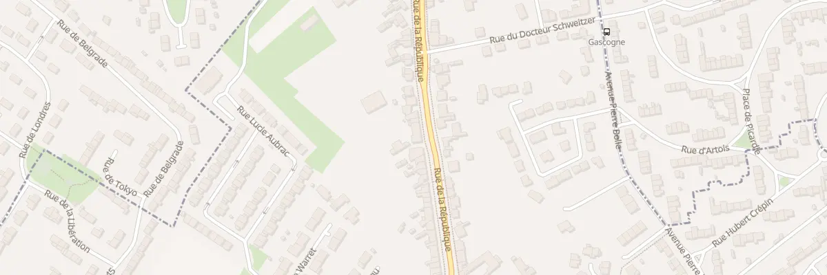 Plan du 52 Rue de la République à Beaurains