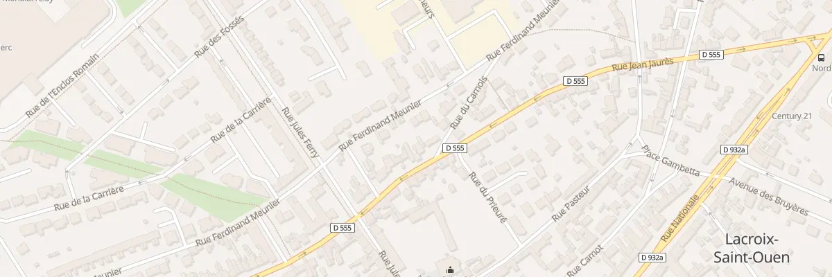 Plan du 105 Rue Jean Jaurès à Lacroix-Saint-Ouen