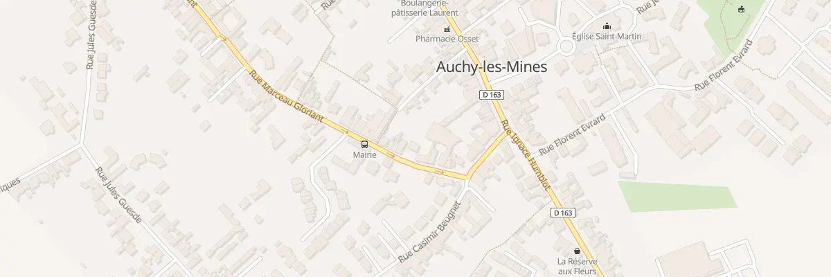 Plan du 83 Rue Gloriant à Auchy-les-Mines