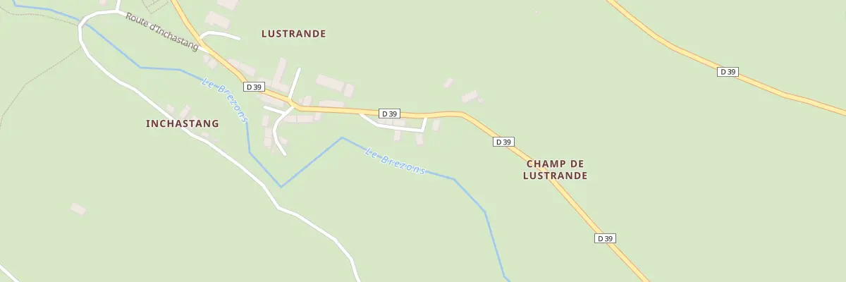Plan du 76 Lustrande à Brezons