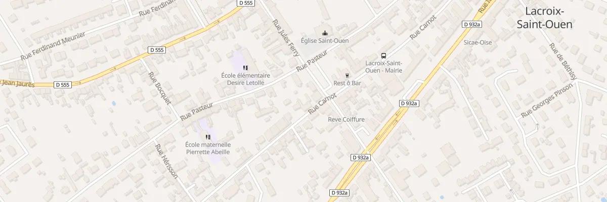 Plan du 119 Rue Carnot à Lacroix-Saint-Ouen
