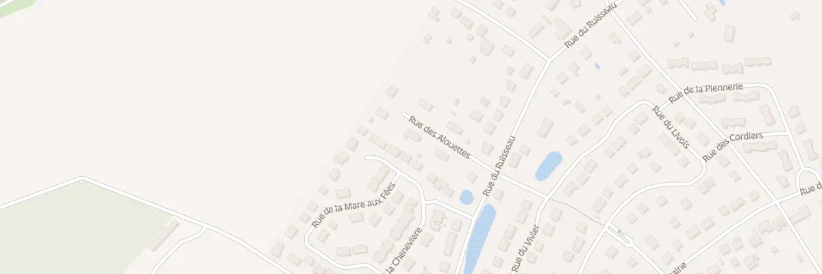 Plan du 105 Rue des Alouettes à Amilly