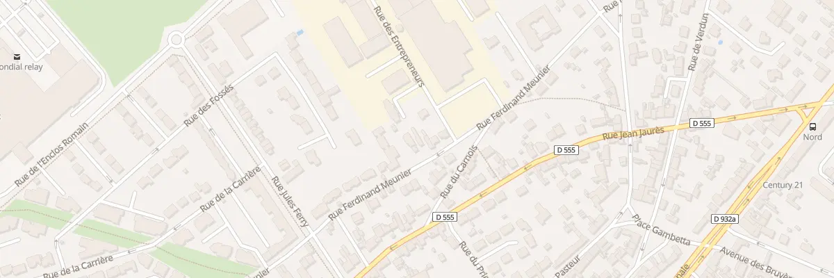 Plan du 609 Rue Ferdinand Meunier à Lacroix-Saint-Ouen