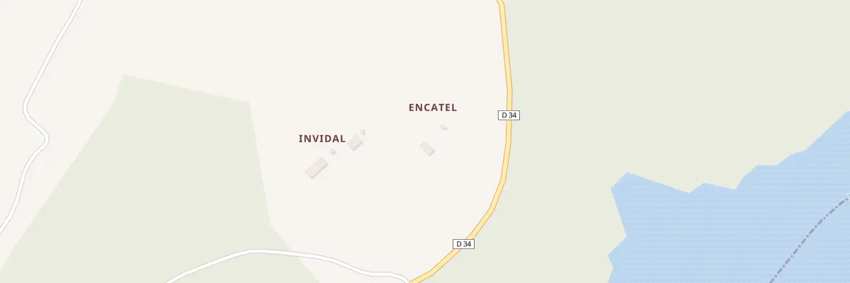 Plan du 6047 Encatel à Paulhenc