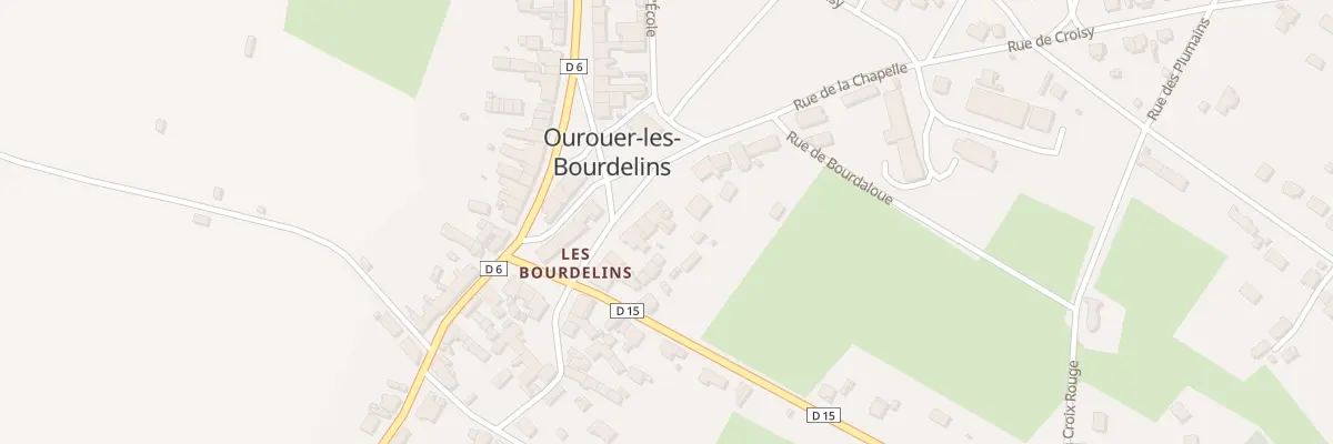 Plan du 13 Rue de la Chapelle à Ourouer-les-Bourdelins