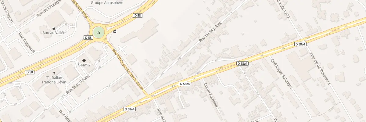 Plan du 9 Rue du 14 Juillet à Liévin