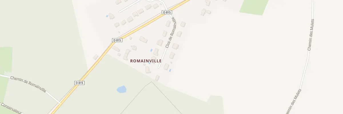 Plan du 4 Clos de Romainville à Paucourt