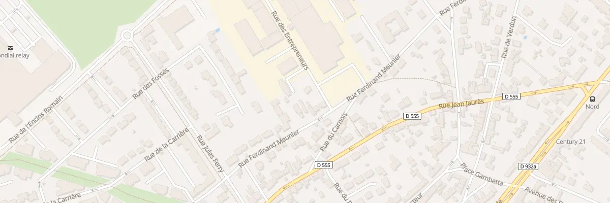 Plan du 615 Rue Ferdinand Meunier à Lacroix-Saint-Ouen