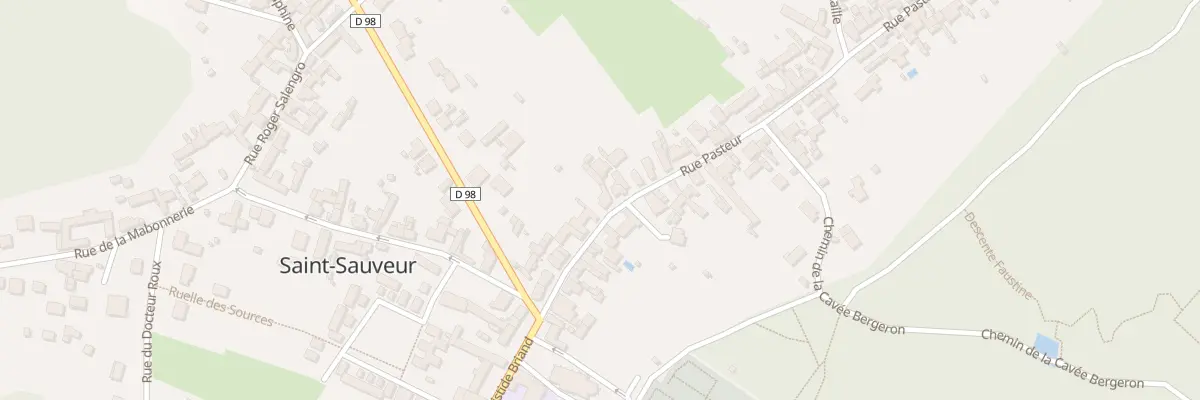 Plan du 94 Rue Pasteur à Saint-Sauveur