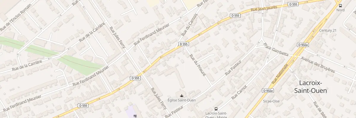 Plan du 118 Rue Jean Jaurès à Lacroix-Saint-Ouen
