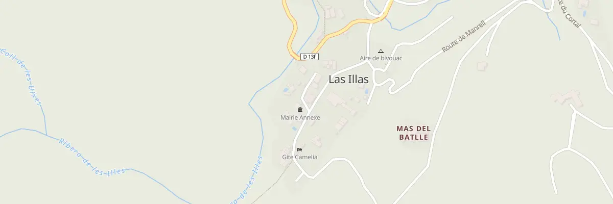 Plan du 4 Cami Manuel Azaña à Maureillas-las-Illas