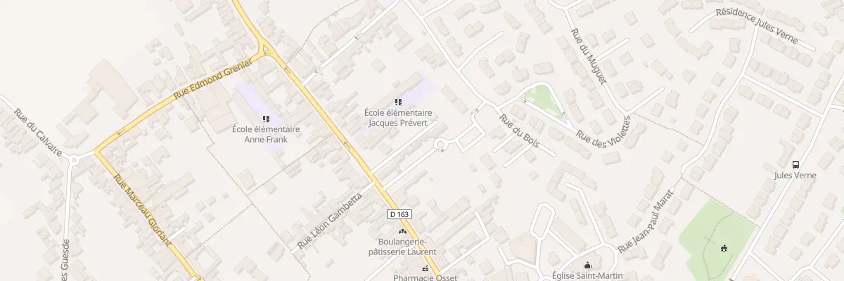 Plan du 118 Rue Ignace Humblot à Auchy-les-Mines