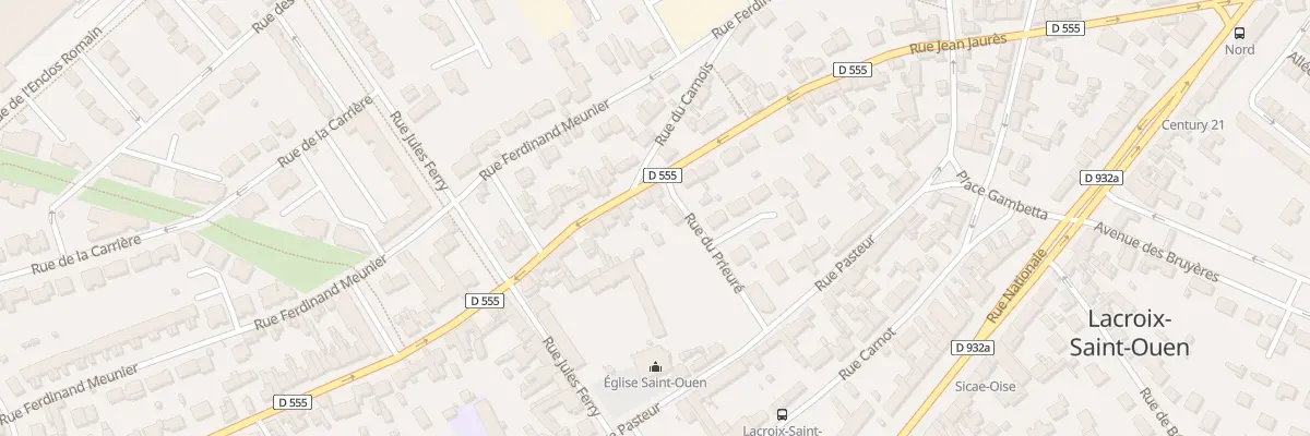 Plan du 120 Rue Jean Jaurès à Lacroix-Saint-Ouen
