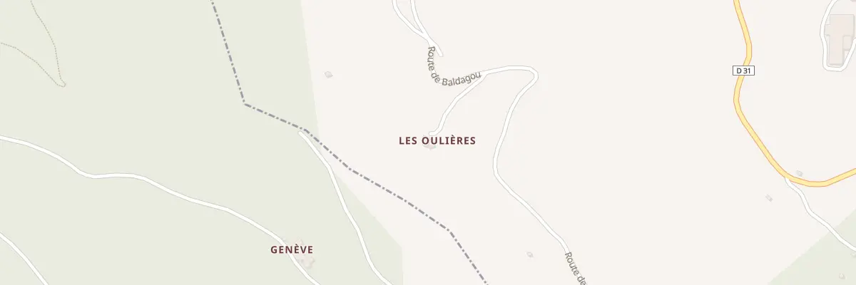 Plan du 5184 Les Oulieres à Saint-Victor-et-Melvieu