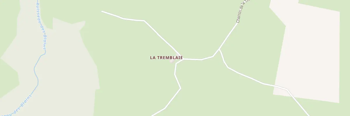 Plan du 5160 La Tremblee à Louroux-Bourbonnais