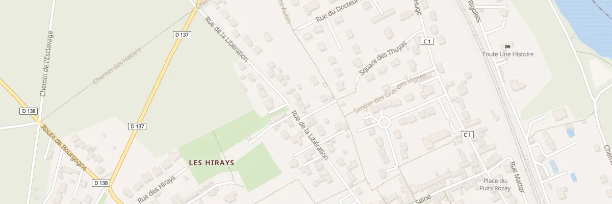Plan du 22 Rue de la Liberation à Moret-Loing-et-Orvanne