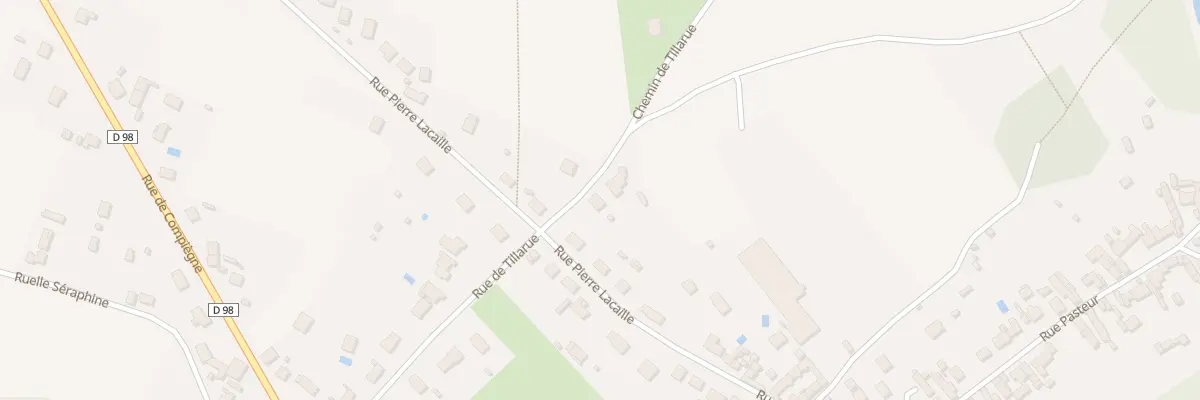 Plan du 290 Rue de Tillarue à Saint-Sauveur