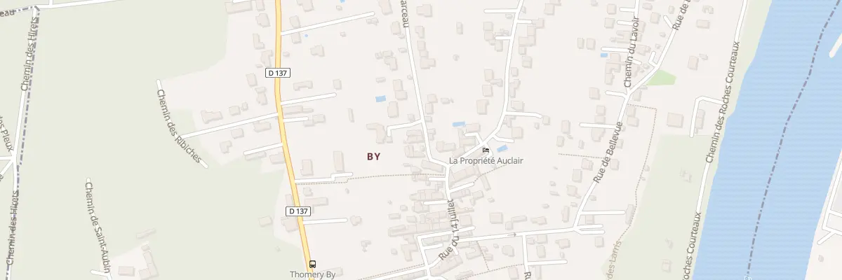 Plan du 3 Rue Marceau à Thomery