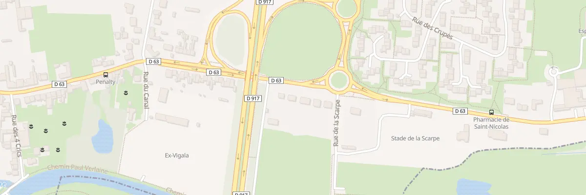 Plan du 32 Rue de la Forge au Fer à Saint-Nicolas