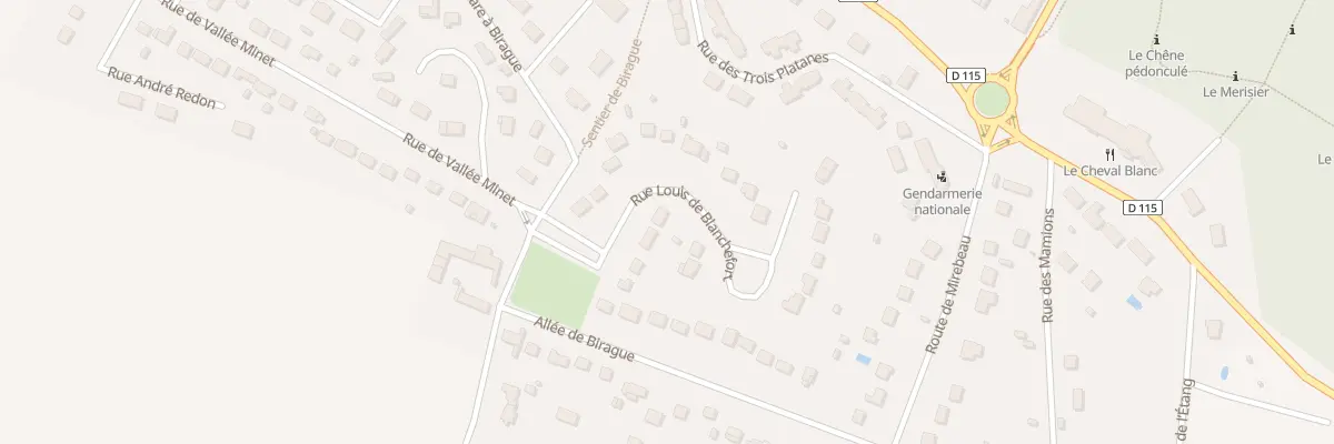 Plan du 27 Rue Louis de Blanchefort à Ferrières-en-Gâtinais