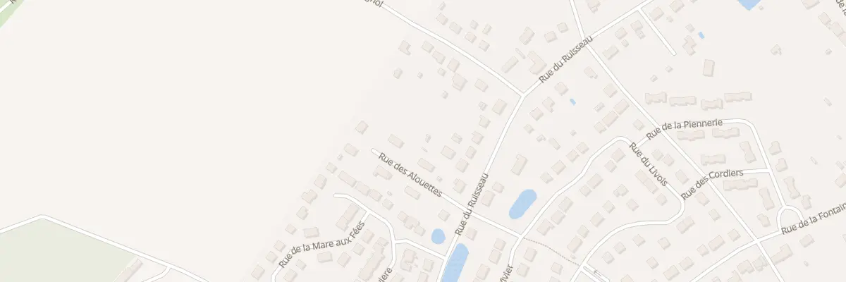 Plan du 285 Rue du Ruisseau à Amilly