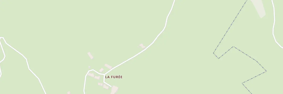 Plan du 5200 Les Pres de la Furee à Condat
