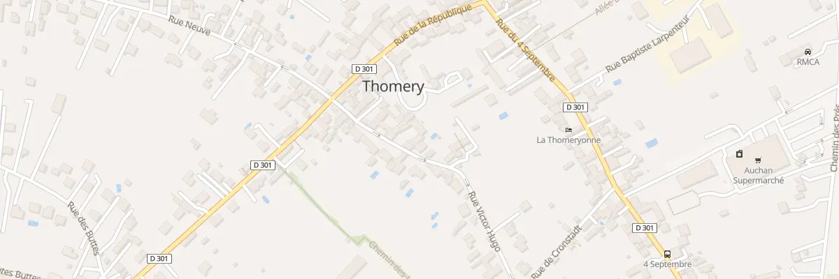 Plan du 27B Rue Victor Hugo à Thomery