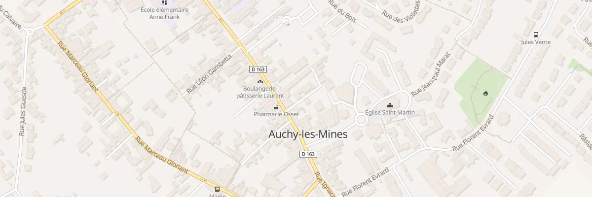 Plan du 138 Rue Ignace Humblot à Auchy-les-Mines
