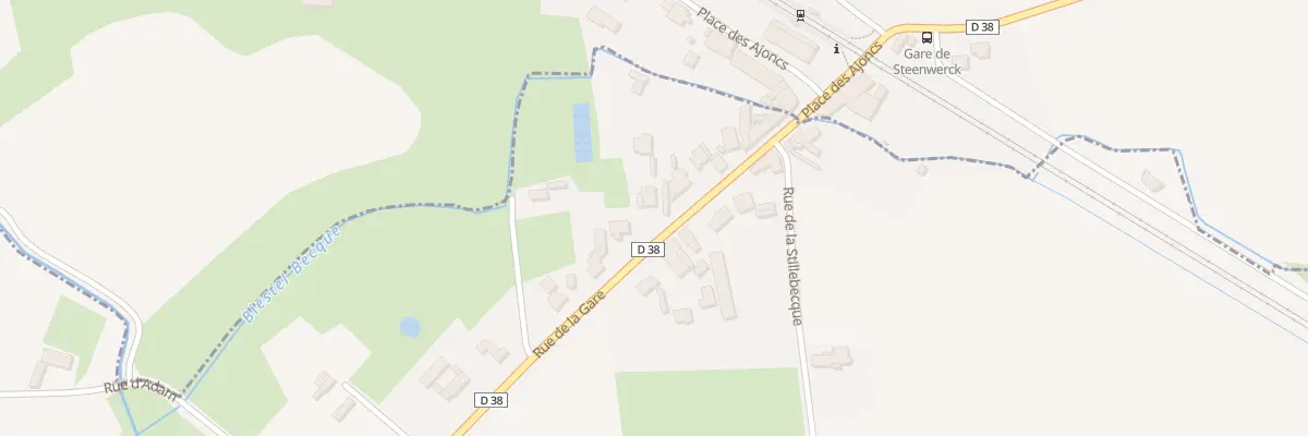 Plan du 64 Rue de la Gare à Steenwerck