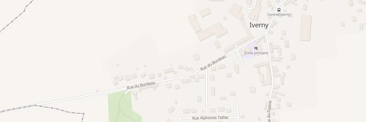Plan du 6 Rue du Bordeau à Iverny