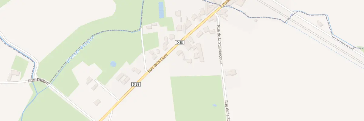 Plan du 43 Rue de la Gare à Steenwerck