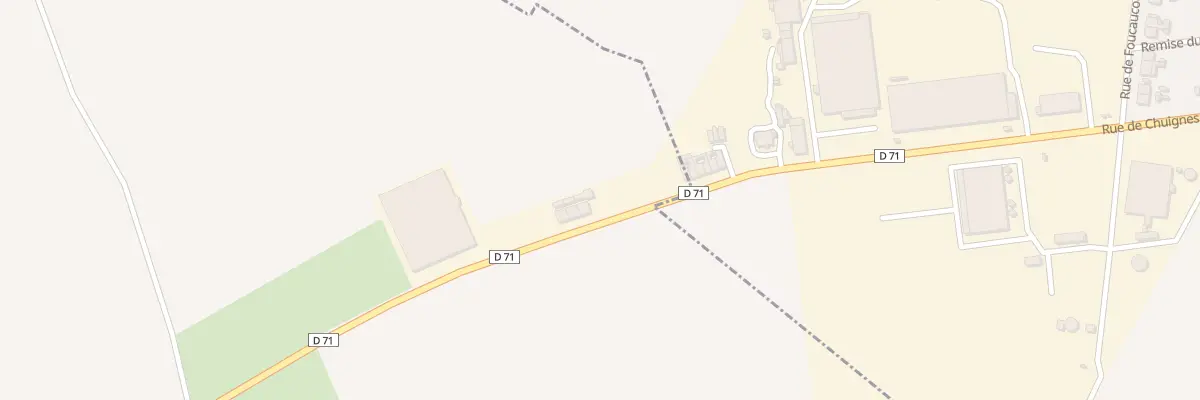 Plan du 5 Rue de Chuignes à Fontaine-lès-Cappy