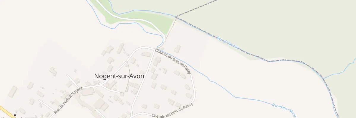 Plan du 1 Rle du Moulin à Yèbles