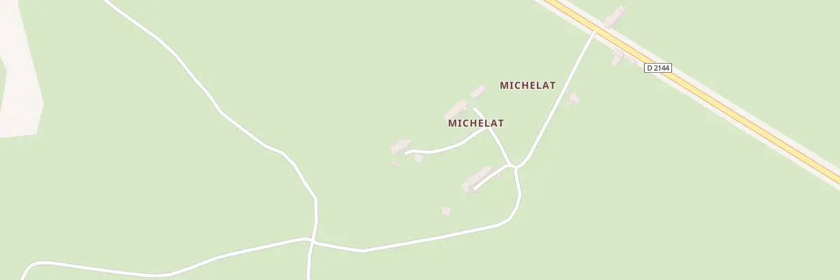 Plan du 9 Michelat à La Crouzille