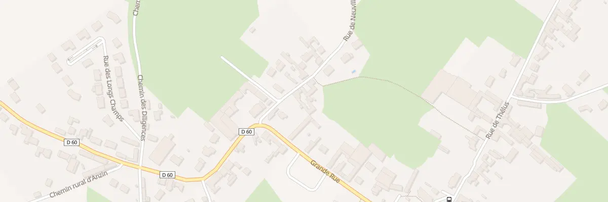 Plan du 2 Rue de Neuville à Roclincourt