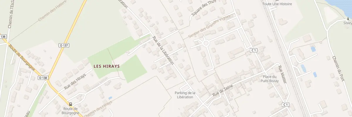 Plan du 10 Rue de la Liberation à Moret-Loing-et-Orvanne