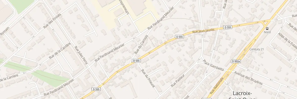 Plan du 111B Rue Jean Jaurès à Lacroix-Saint-Ouen