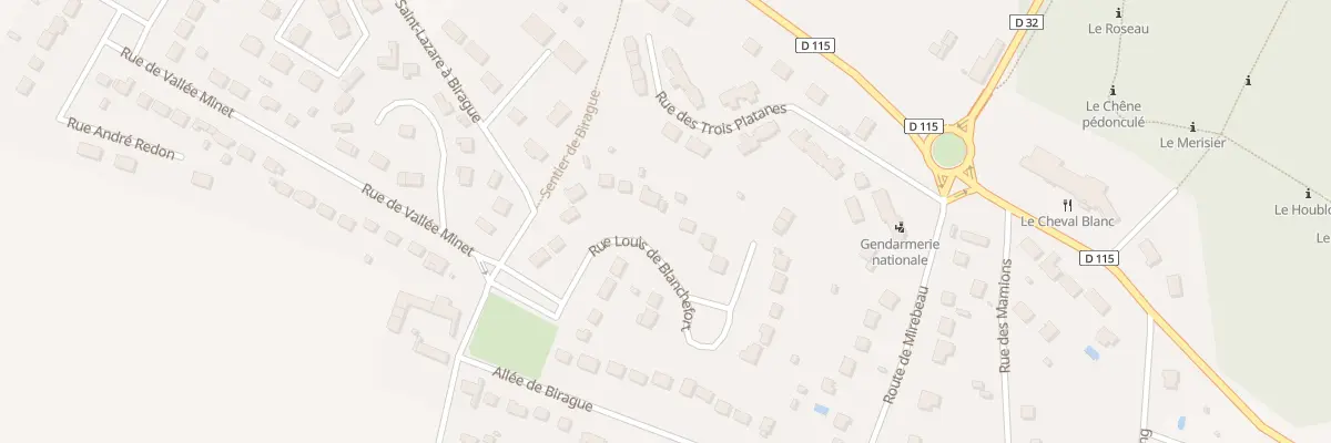 Plan du 8 Rue Louis de Blanchefort à Ferrières-en-Gâtinais