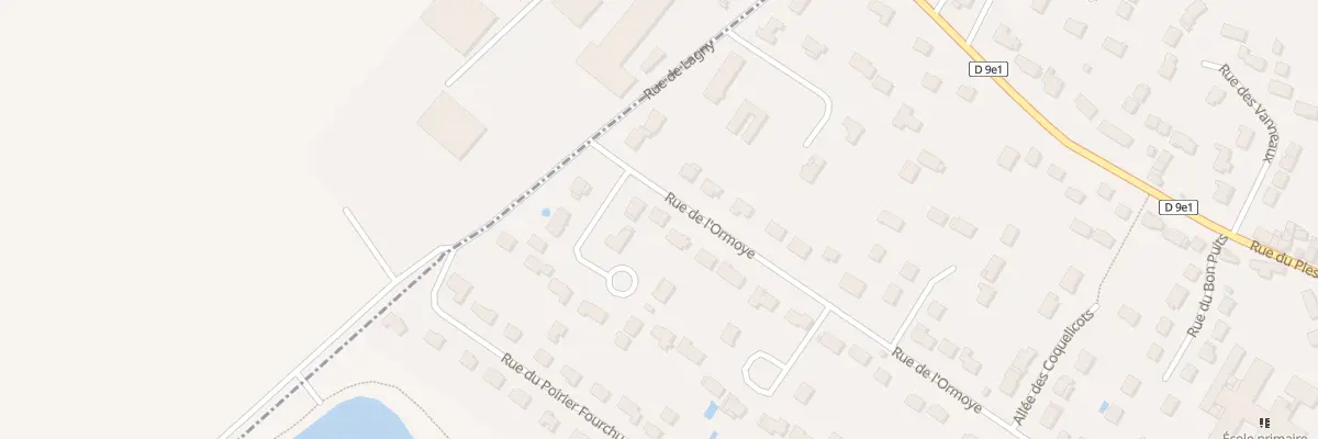 Plan du 55 Rue de l’Ormoye à Saint-Pathus
