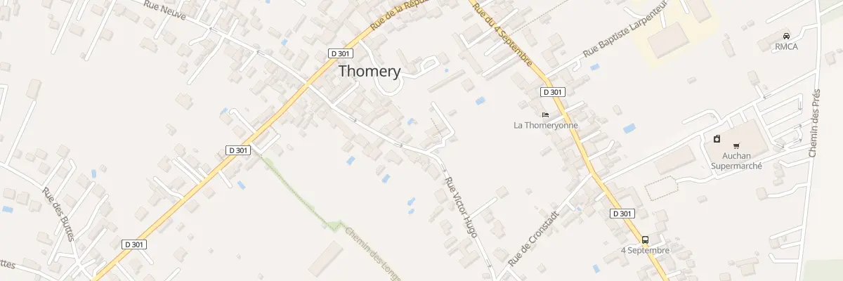 Plan du 31 Rue Victor Hugo à Thomery